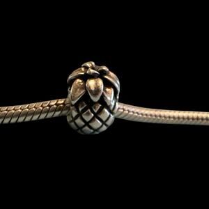 Authentic Pandora sterling silver pineapple charm